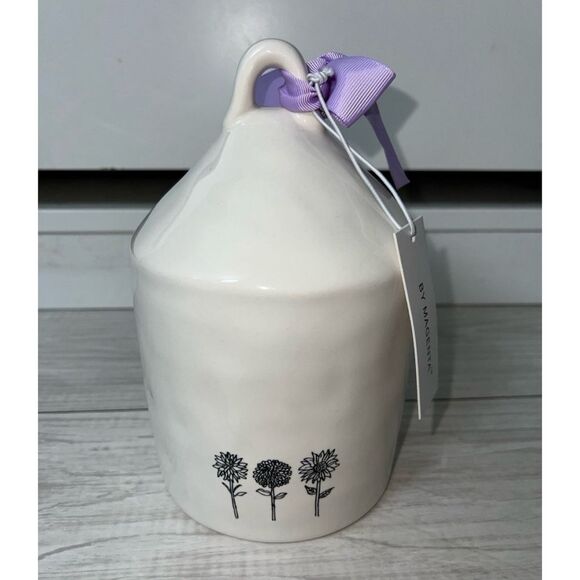 Rae Dunn Artisan Collection WHITE Round HOME Birdhouse NEW - Picture 3 of 3